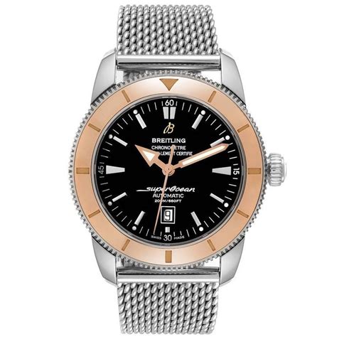 breitling u17320 reference on arm|FS: Breitling SuperOcean Heritage 46mm Rose Gold U17320 .